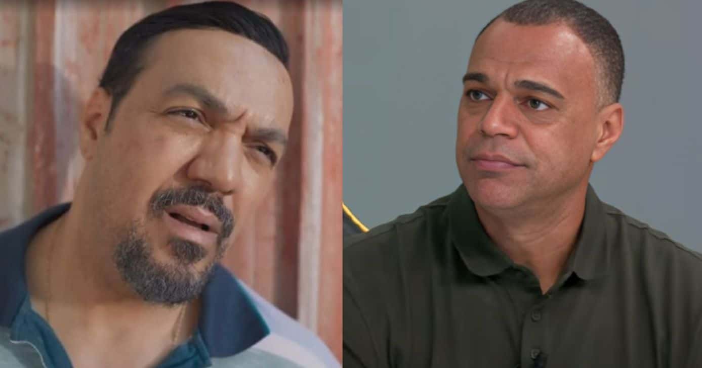 Belo e Denílson (Foto: Reprodução / Globo / Band / Montagem TV Foco)