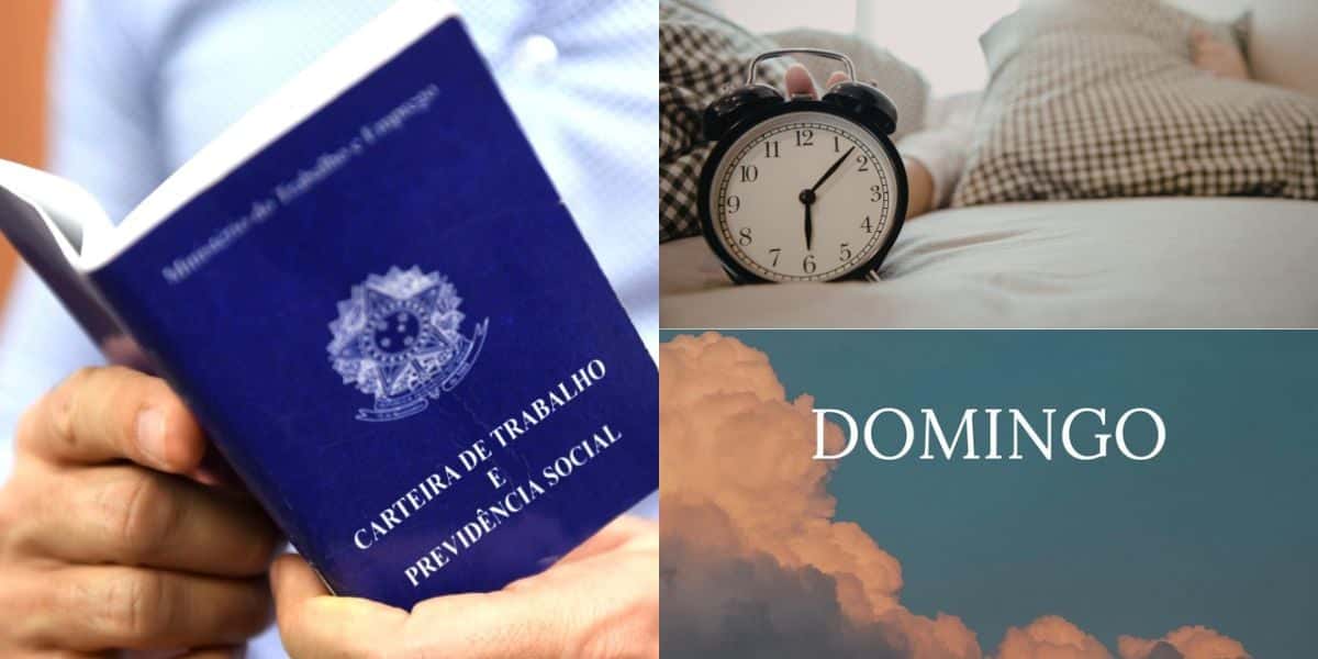 Lei trabalhista com domingo remunerado a esses CLTs (Reprodução: Montagem TV Foco)