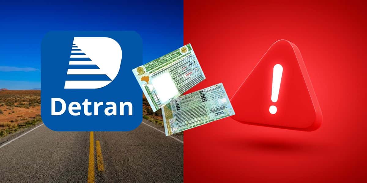 Detran emite alerta sobre pagamento de taxa na CNH (Reprodução: Montagem TV Foco)
