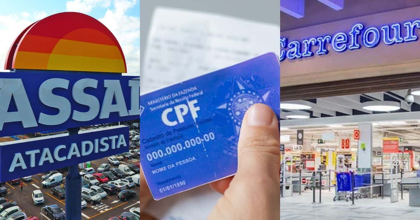 Brasileiros que colocam CPF na nota no Assaí, Carrefour e mais devem ler isso hoje (01/02) - Foto: Montagem