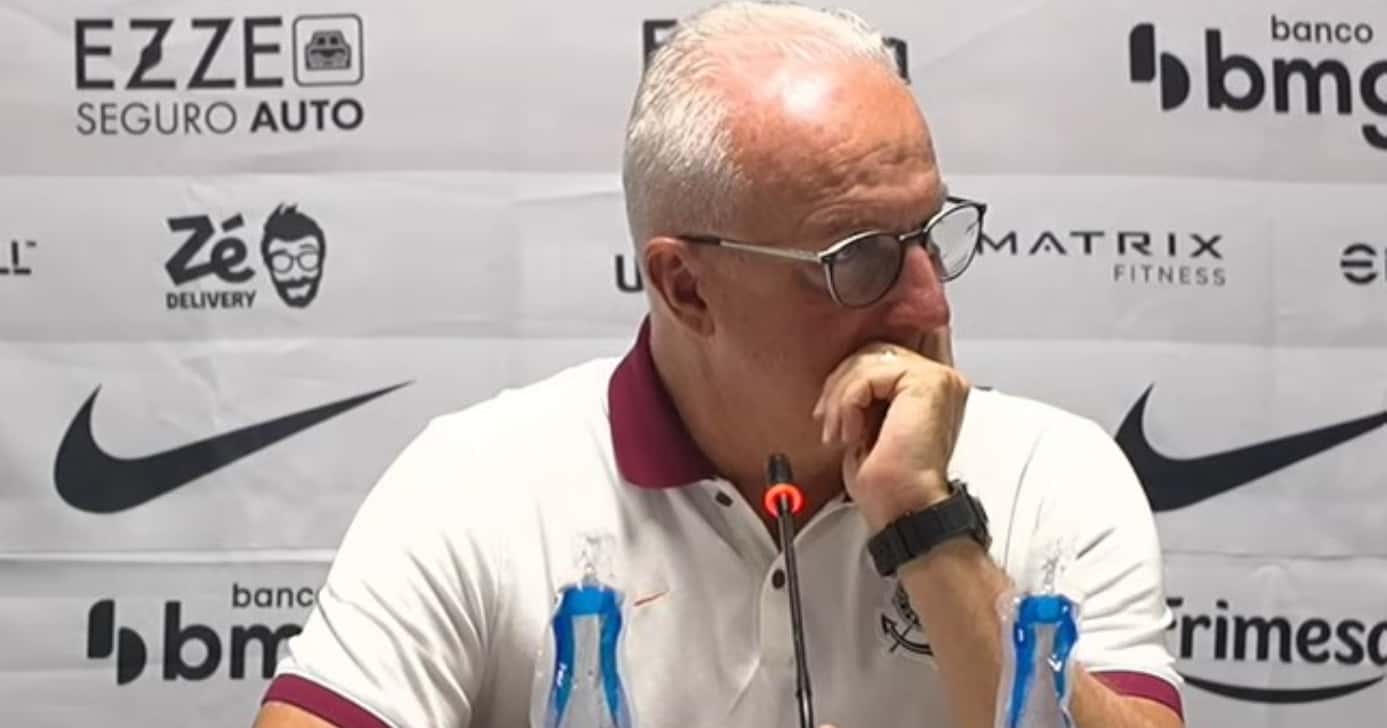 Corinthians e Dorival Jr (Foto: TV Corinthians)