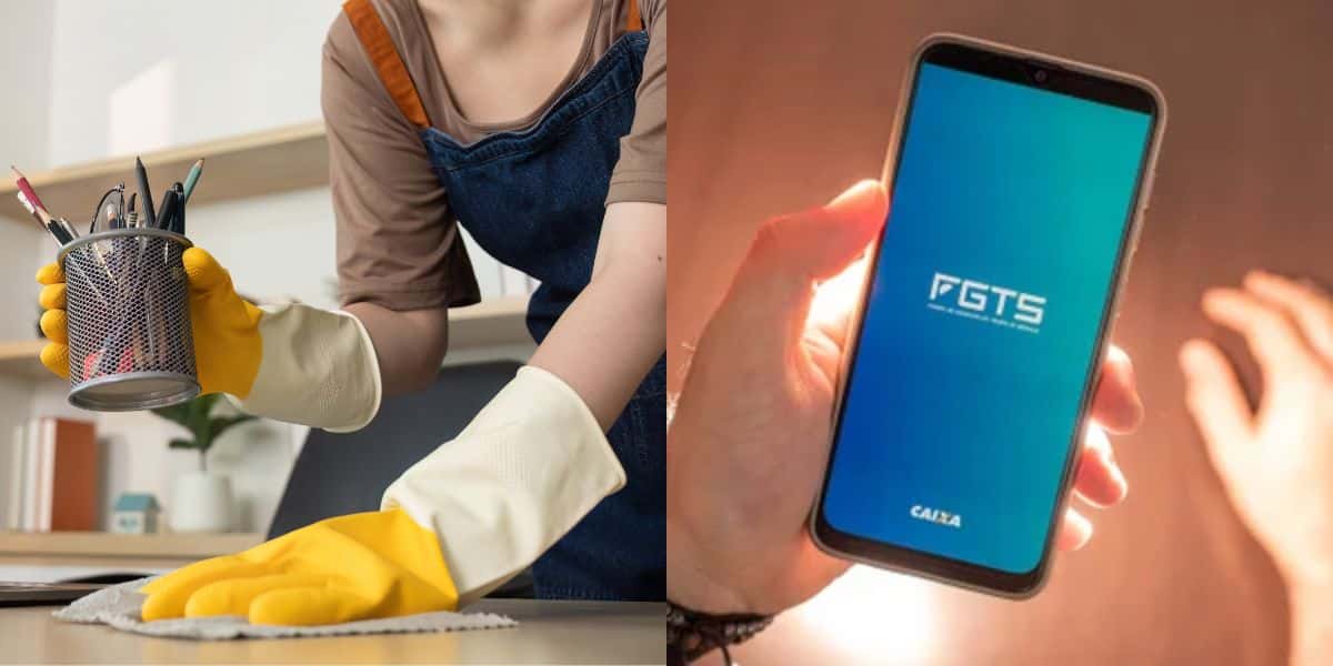 5 direitos além do FGTS para empregadas (Reprodução: Montagem TV Foco)