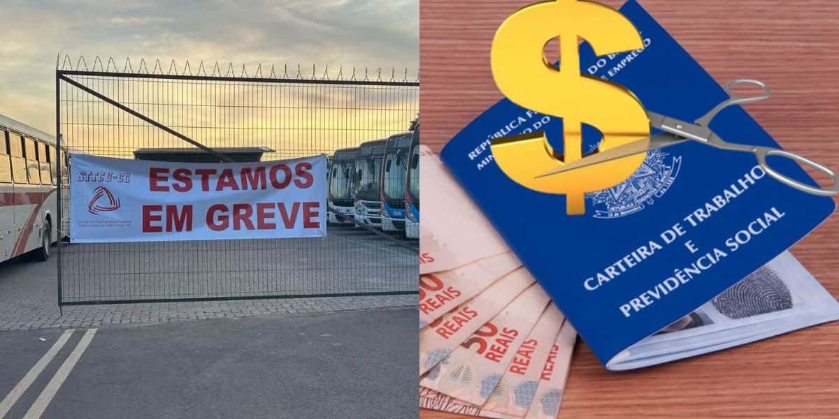 Patrão pode descontar salário em dia de greve? (Reprodução: Montagem TV Foco)
