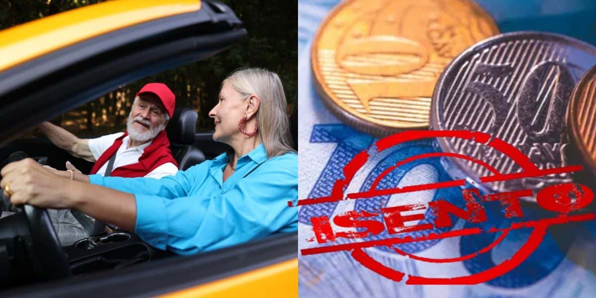 Nova isenção preparada para motoristas idosos 60+ (Reprodução: Montagem TV Foco)
