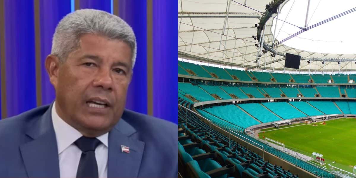 Nova lei na gestão Jerônimo Rodrigues com proibição nos estádios da Bahia (Reprodução: Band News)