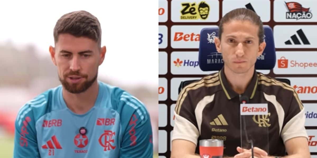 Filipe Luís perde Jorginho e mais 2 no Flamengo hoje (Reprodução: TNT Sports / Youtube)