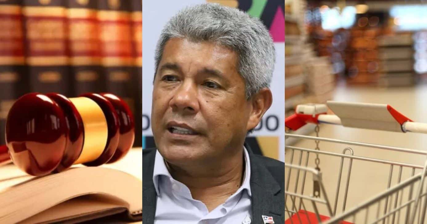 Nova lei em Salvador, BA, na era de Jerônimo Rodrigues autoriza nova cobrança de item gratuito em supermercado - Foto: Montagem