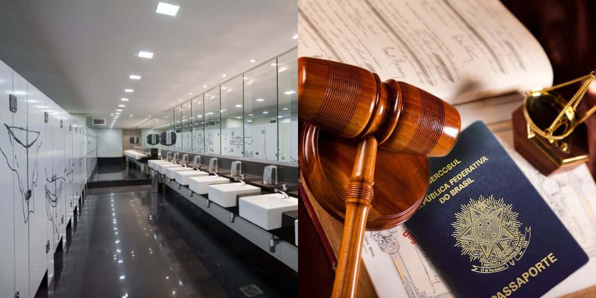 Lei trabalhista diz se empresa pode proibir uso do banheiro (Reprodução: Montagem TV Foco)