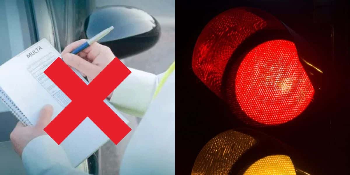 Dá para anular multa do sinal vermelho? (Reprodução: Montagem TV Foco)