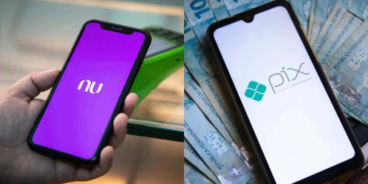 Nubank com método exclusivo de pagamento no PIX aos clientes (Reprodução: Reprodução: Montagem TV Foco)