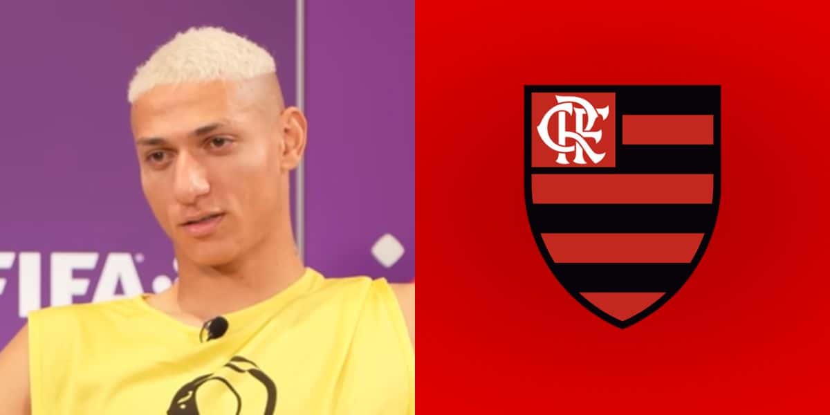 Informe sobre Richarlison jogar no Flamengo (Reprodução: Rede Ronaldo / Youtube)