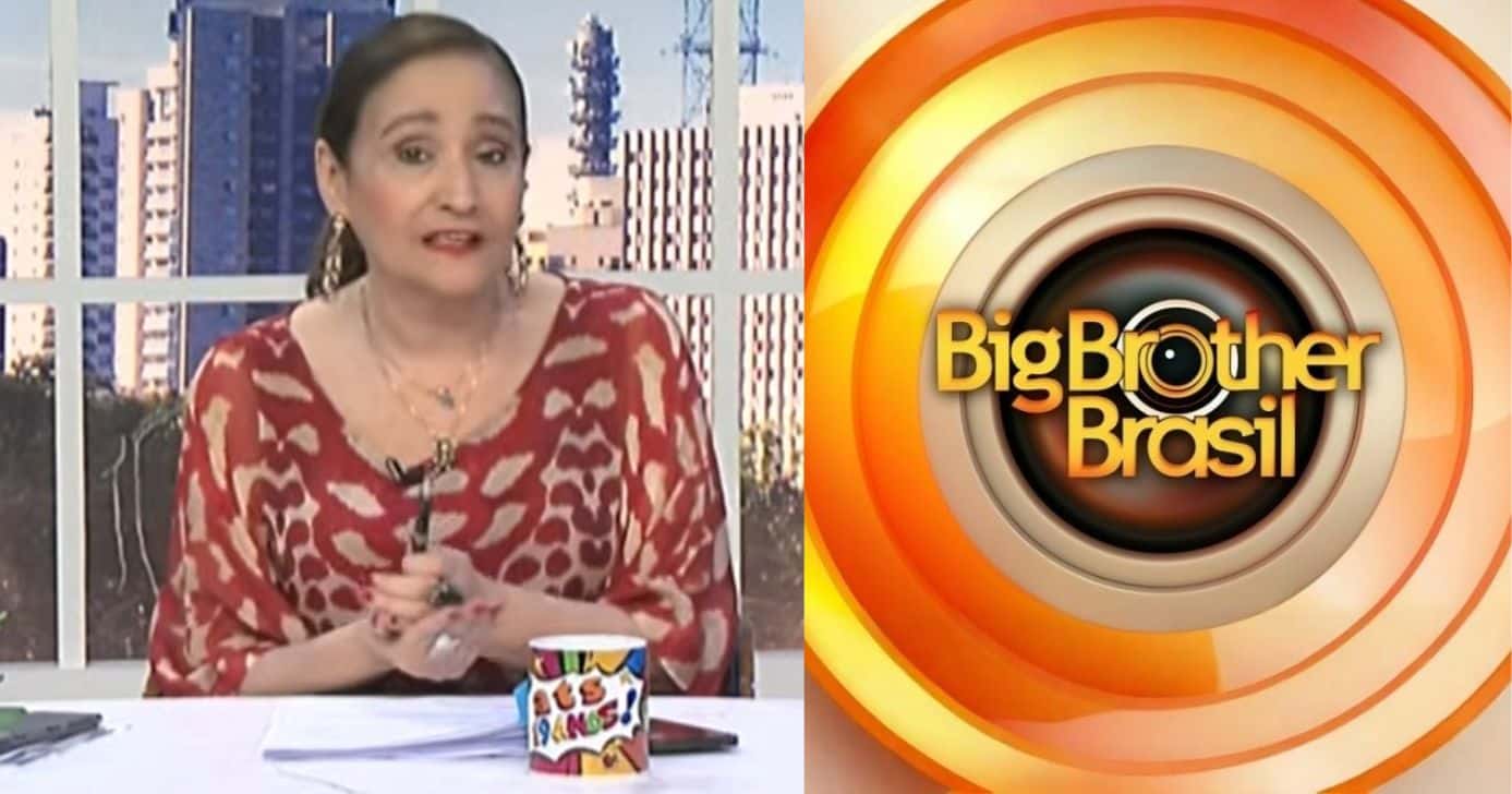 Sonia Abrão falando de BBB26 (Foto: Reprodução / RedeTV! / Globo / Montagem TV Foco)