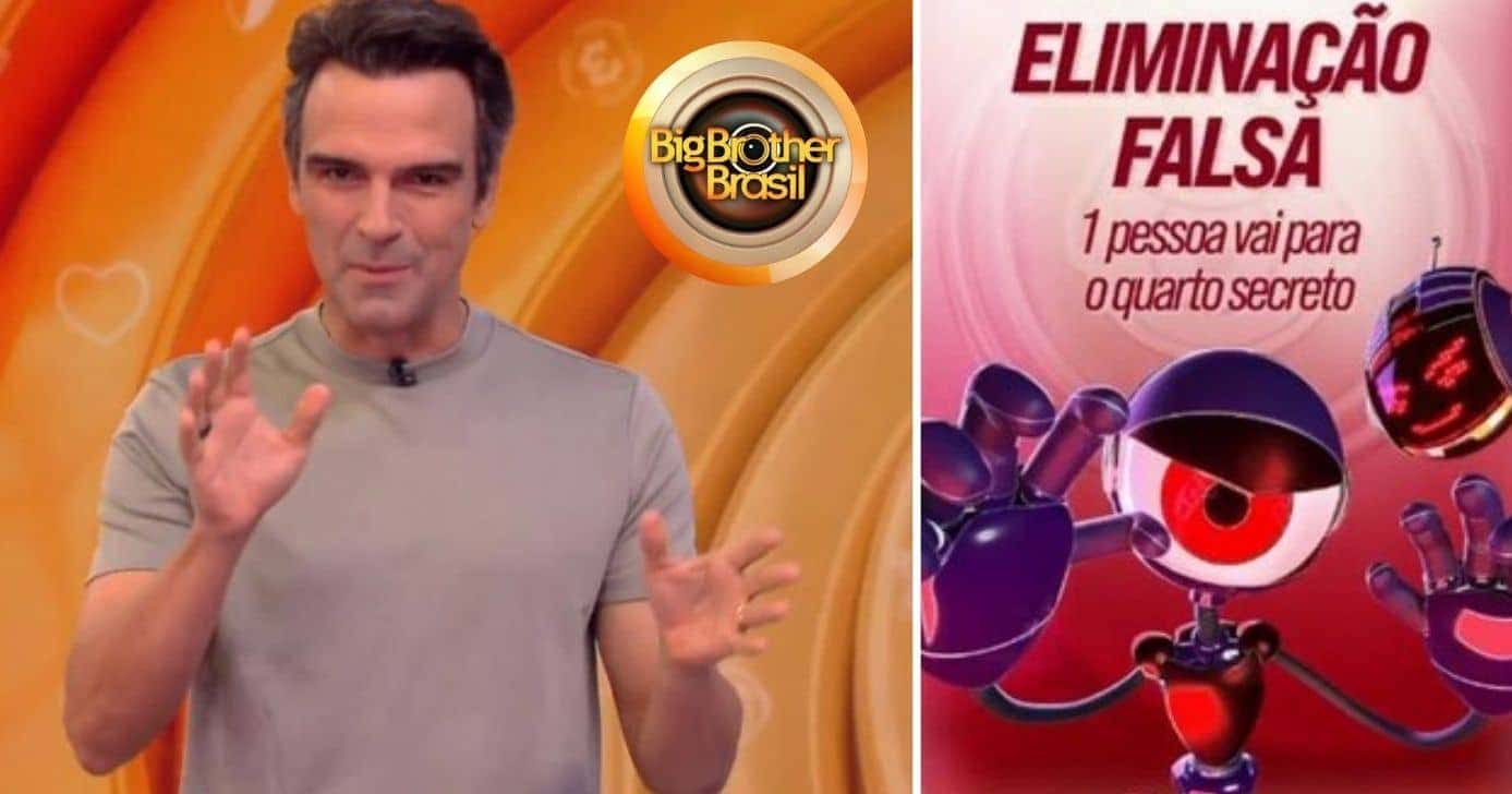 Tadeu Schmidt é apresentador do BBB26 (Foto: Reprodução / Globo / Montagem TV Foco)