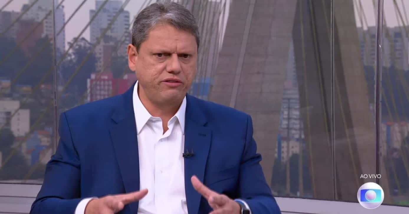 Tarcísio de Freitas (Foto: TV Globo)