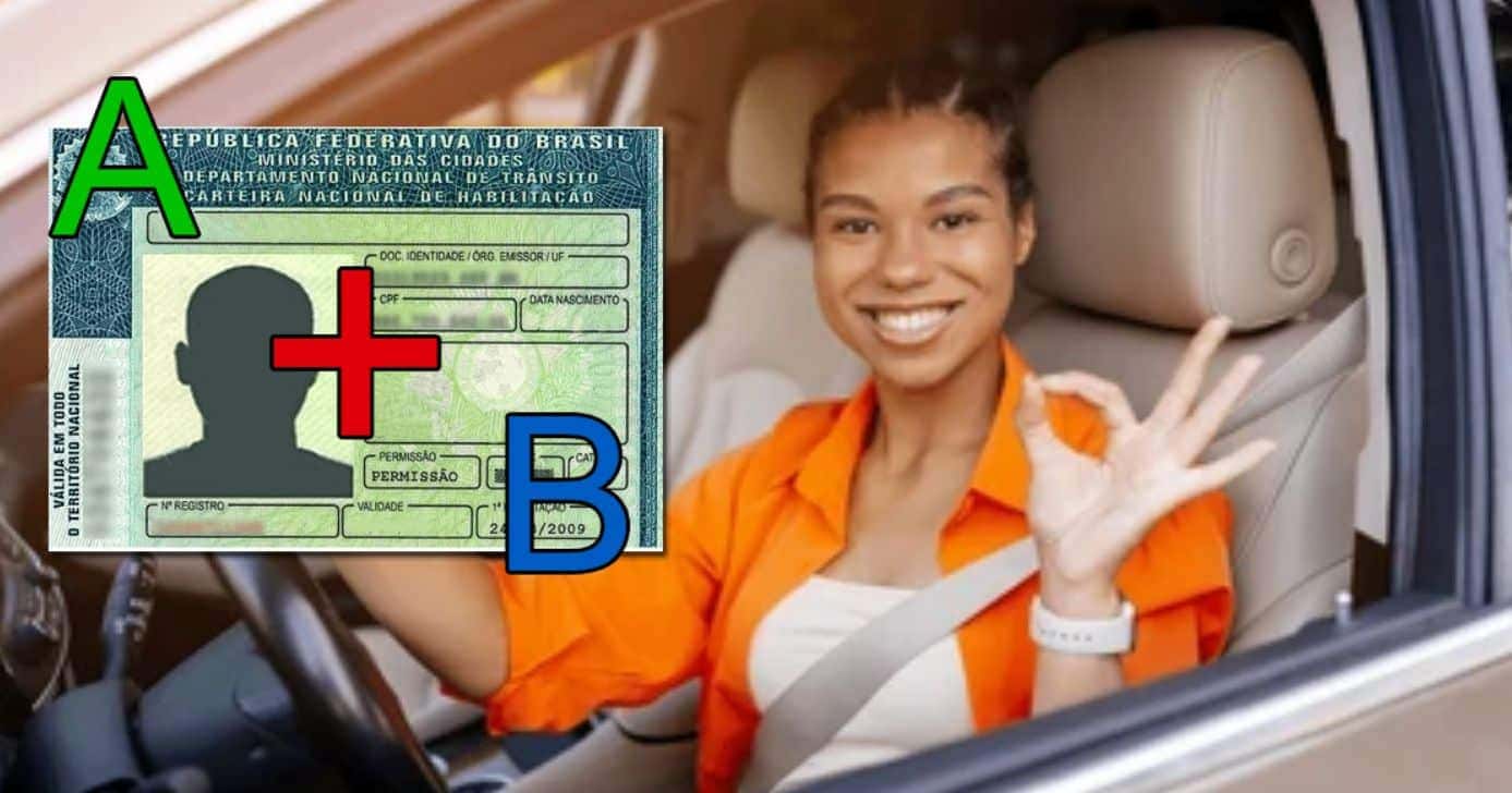 Atualizações de hoje (24) na CNH informa suspensão em obrigatoriedade nas categorias A e B (Foto Reprodução/Montagem/TV Foco/Canva/Paola)
