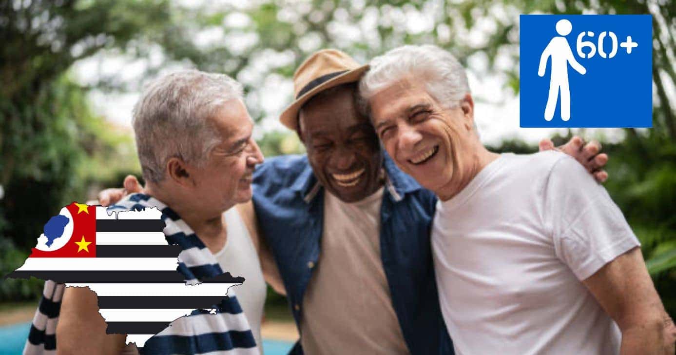 Paulistas que completarem 60 anos terão direito a essas isenções em SP (Foto Reprodução/Montagem/TV Foco/Canva/Paola)