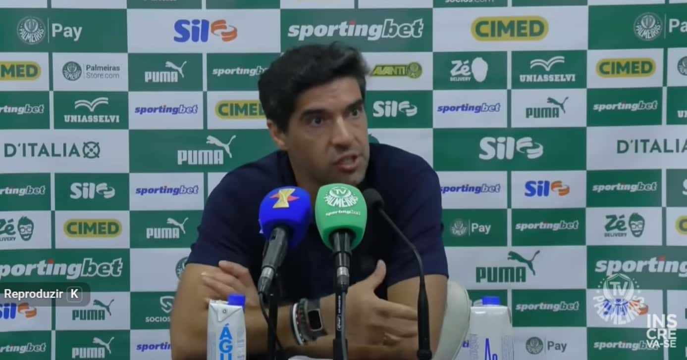 Abel Pereira no Verdão - (Foto: TV Palmeiras)