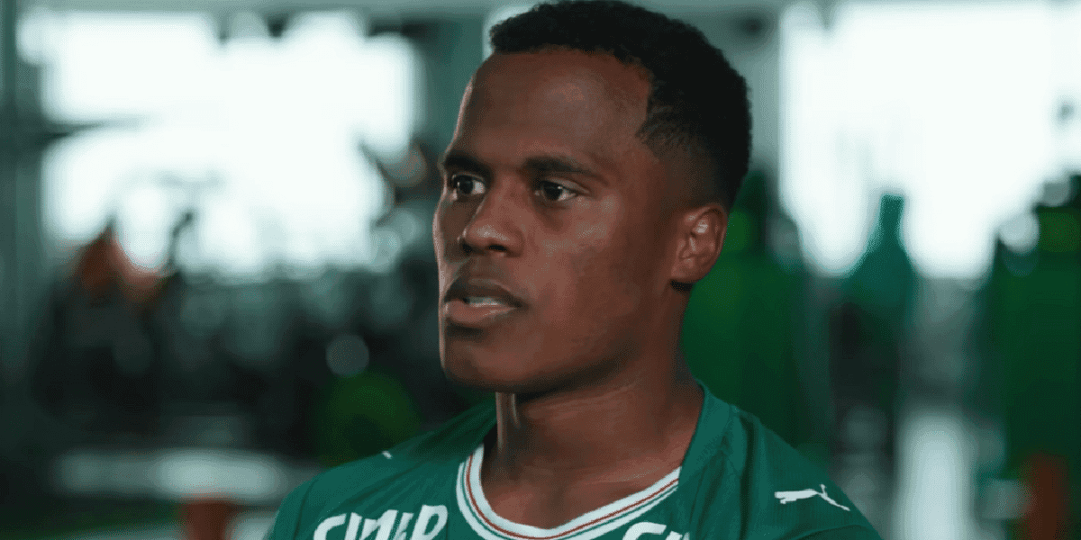 Arias no Palmeiras (Foto: Reprodução/ Youtube/ Palmeiras TV)