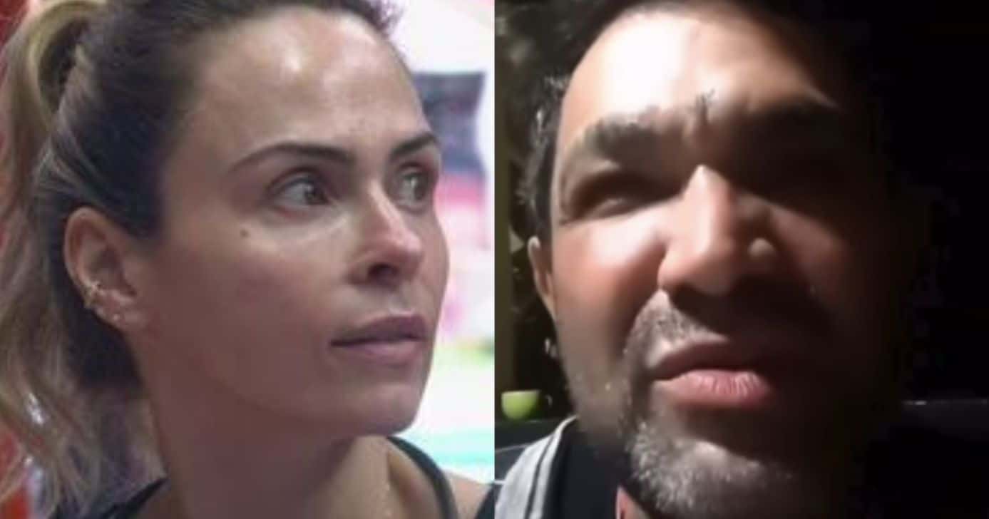 Ana Paula Renault e Evandro Santos (Fotos: Reproduções / Globo / Instagram)