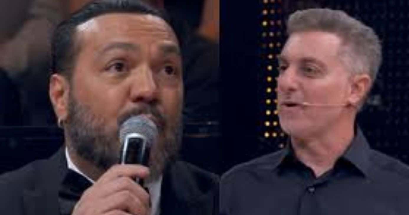 Belo e Luciano Huck - Foto Globo