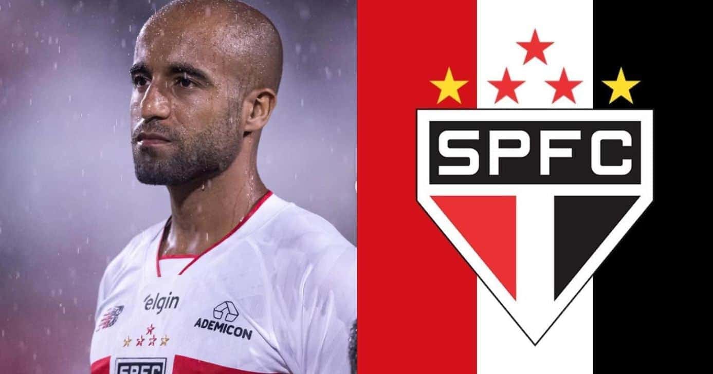Lucas Moura no São Paulo - Foto: Montagem/Instagram