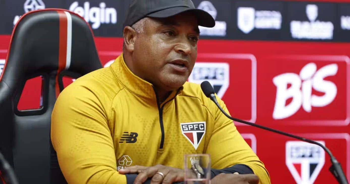 Roger Machado comanda o São Paulo (Foto: Reprodução/ Globo Esporte)