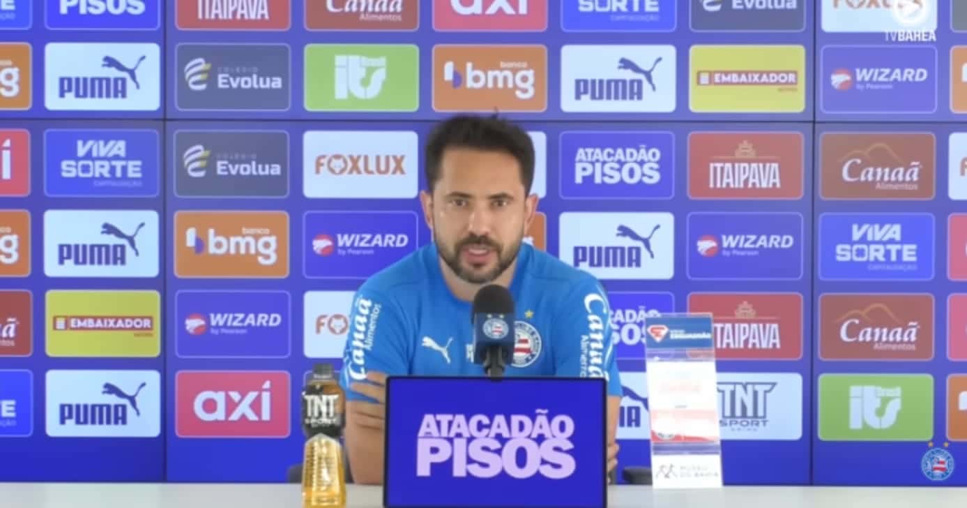 Everton Ribeiro está fora do Bahia (Foto: Bahia TV)