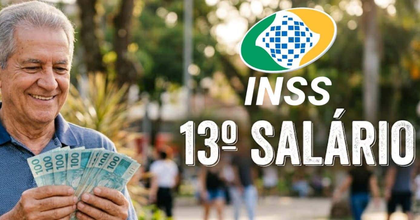 Ilustração 13º do INSS (Foto: Montagem TV Foco / GMN)