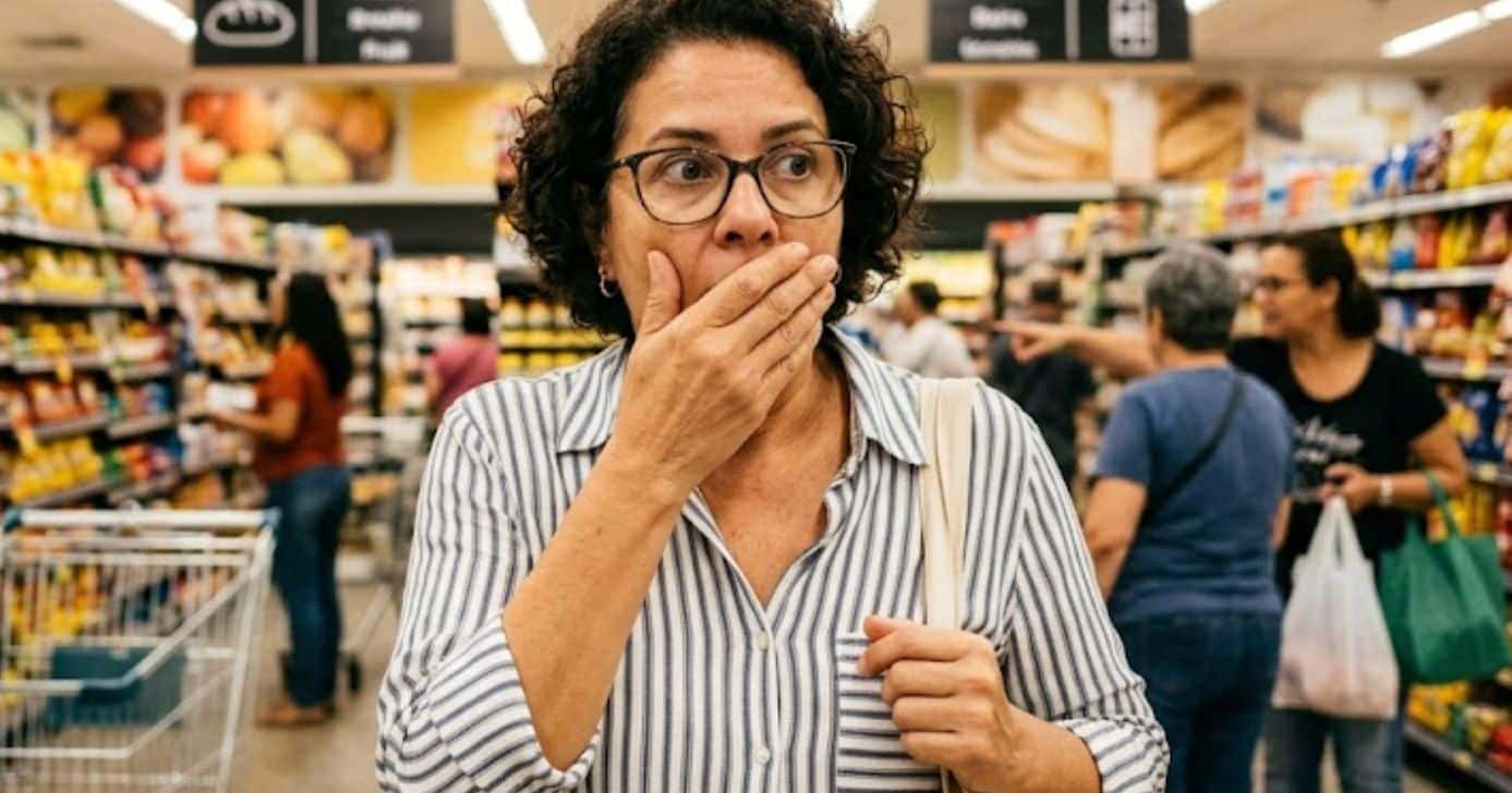 Ilustração pessoas em supermercados (Foto: Montagem TV Foco / GMN)