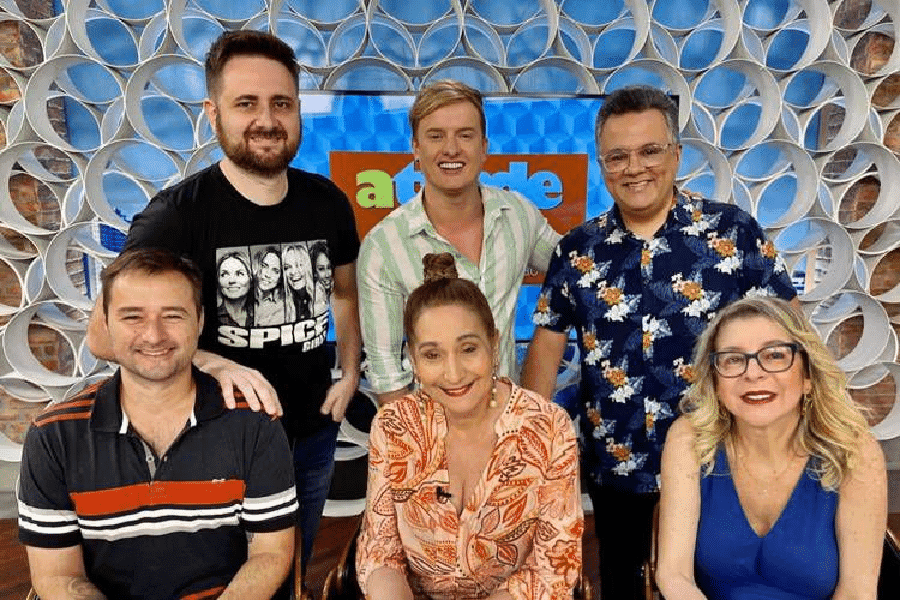 Elenco do A Tarde é Sua (Foto: Divulgação)