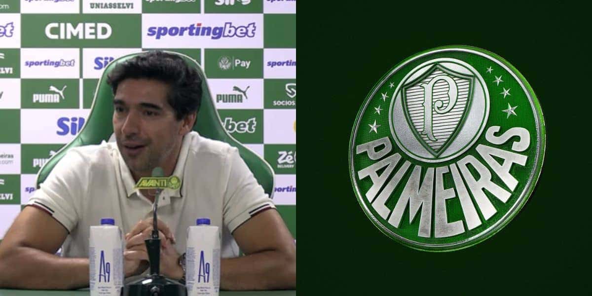 Abel Ferreira comemora meio-campista no Palmeiras (Reprodução: Youtube)