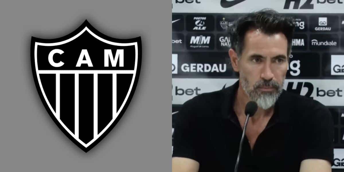 Eduardo Dominguez recebe reforço do atacante no Atlético-MG (Reprodução: Youtube/ Galo TV)