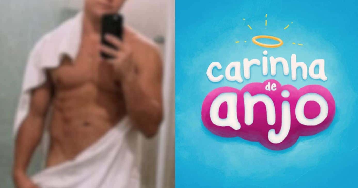 Ator de Carinha de Anjo tira a roupa (Foto: Reprodução / Instagram / SBT)