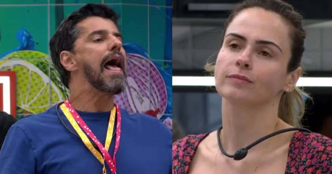 Alberto Cowboy e Ana Paula Renault trocam farpas no BBB26 (Foto: Reprodução/Globo)