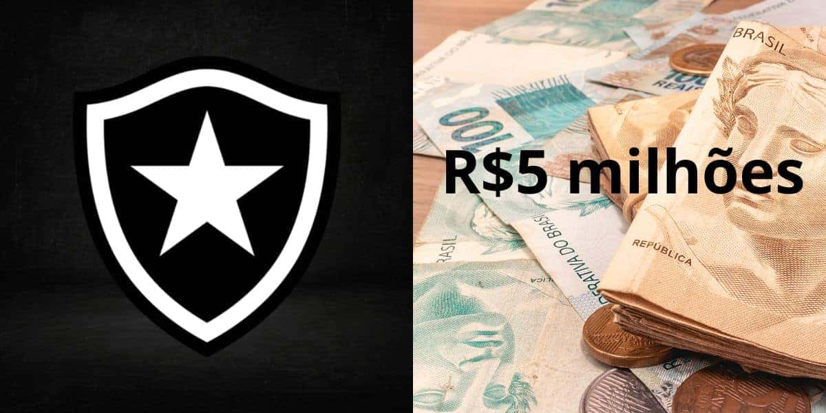 Textor libera R$5 milhões por lateral ao Botafogo (Reprodução: Montagem TV Foco)
