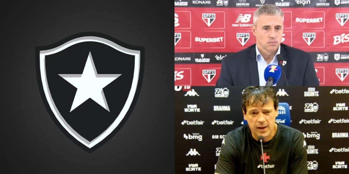 Botafogo perto de novo treinador e não é Diniz nem Crespo (Reprodução: Youtube)