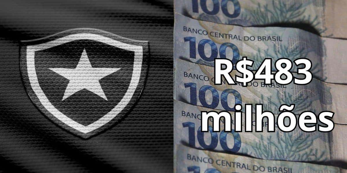 Botafogo assina com meia e zagueiro até 2029 (Reprodução: Montagem TV Foco)