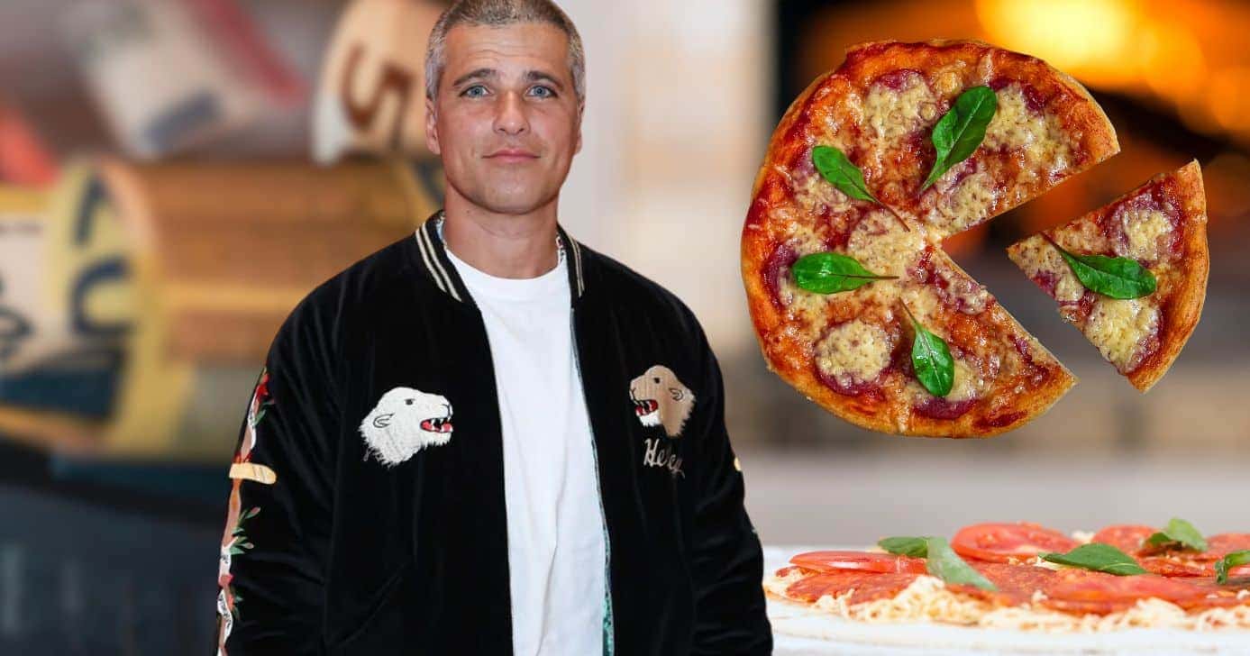 Ilustração de fortuna e pizzaria de Bruno Gagliasso (Foto: Reprodução / Instagram / Canva / Montagem TV Foco)