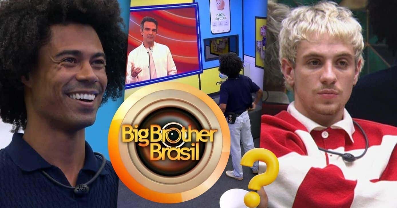 Breno, Tadeu e Juliano no BBB26 (Foto: Reprodução / Globo)