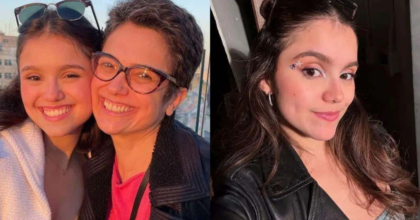 Sandra Annenberg ao lado da filha (Foto: Reprodução / Instagram)