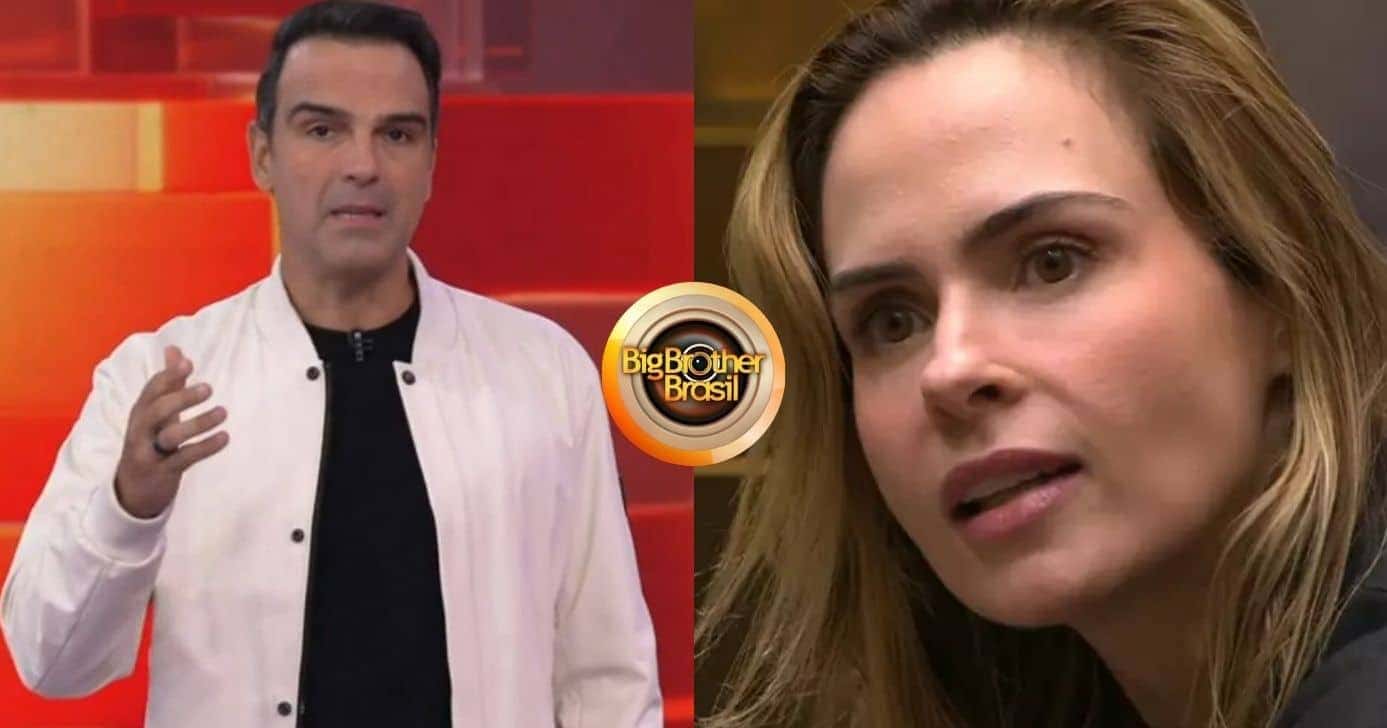 Tadeu e Ana Paula no BBB26 (Foto: Reprodução / Globo / Montagem TV Foco)