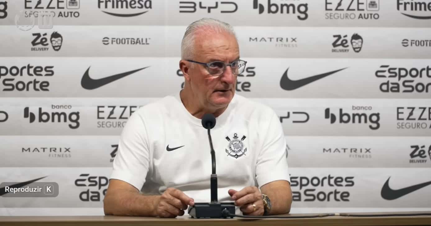 Dorival Jr comanda o Corinthians (Foto: TV Corinthians)