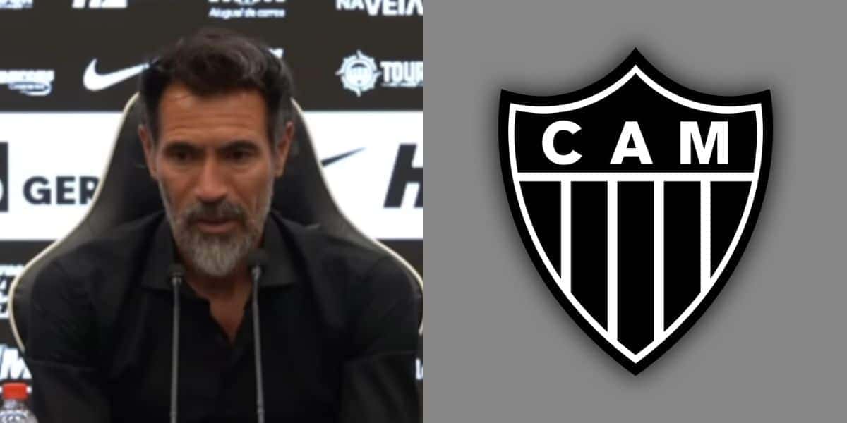Eduardo Domínguez vê volante fora no Atlético-MG (Reprodução: Youtube)
