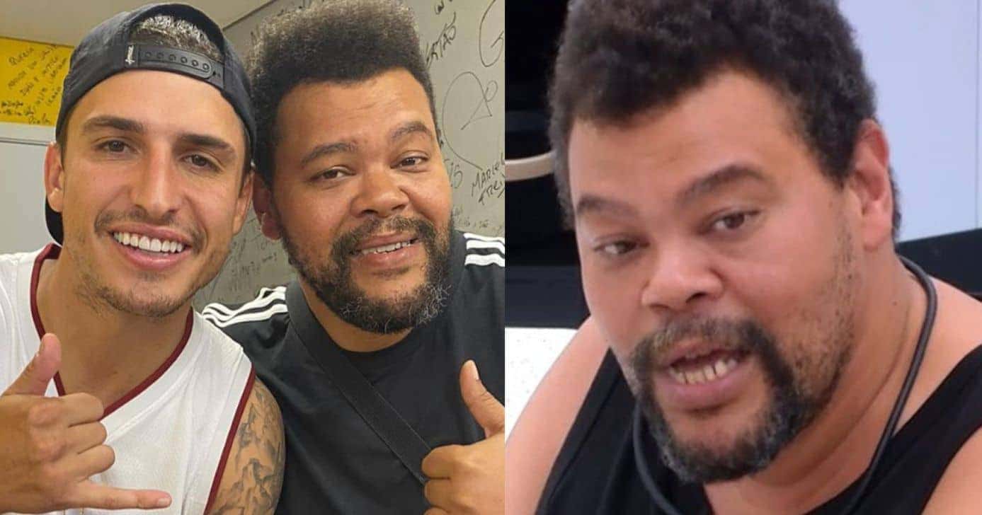 Babu Santana e Felipe Prior (Foto: Reprodução / Instagram / Globo)