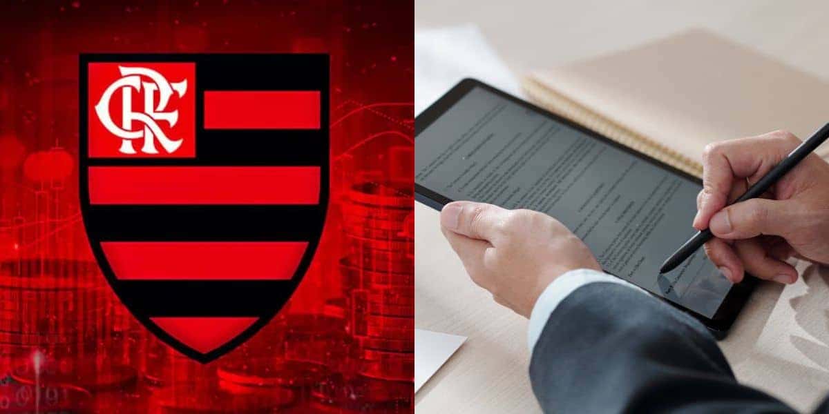Flamengo assina com gigante do futebol sul-americano (Reprodução: Montagem TV Foco)