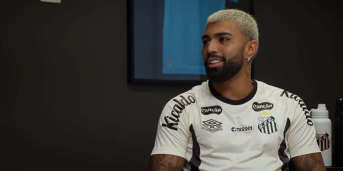 Gabigol no Santos (Reprodução: Romário TV / Youtube)