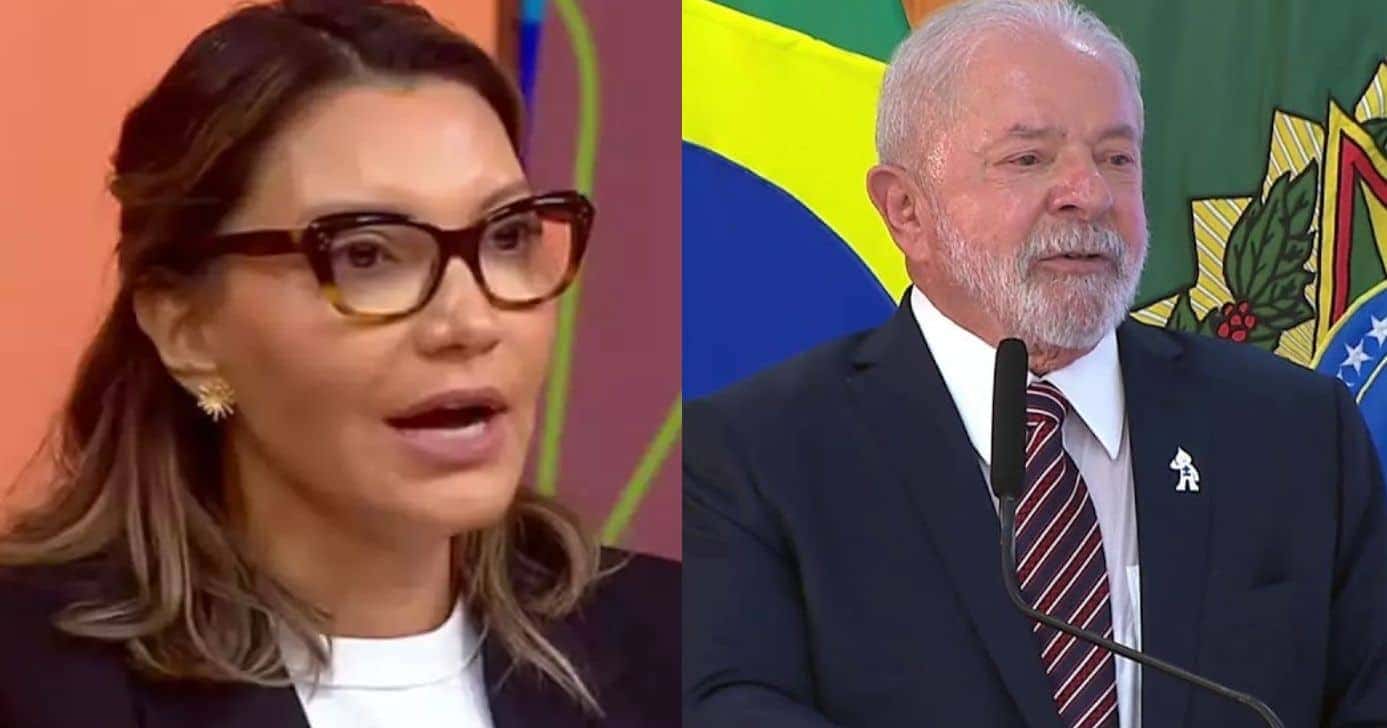 Janja e Lula (Foto: Reprodução / TV Brasil / Montagem TV Foco)