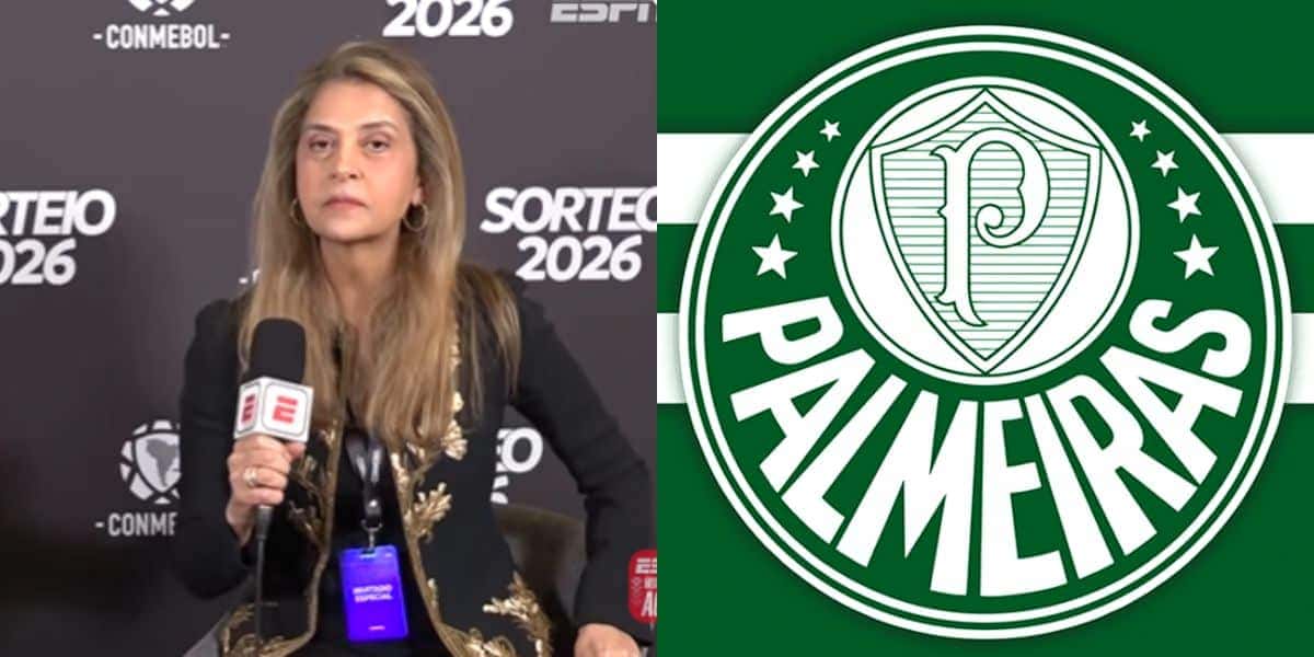 Leila Pereira no Palmeiras (Reprodução: ESPN / Youtube)