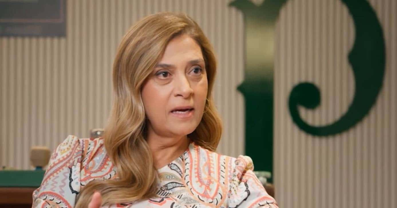 Leila Pereira quer vender Eduardo Conceição, do Palmeiras (Foto: Reprodução/YouTube)