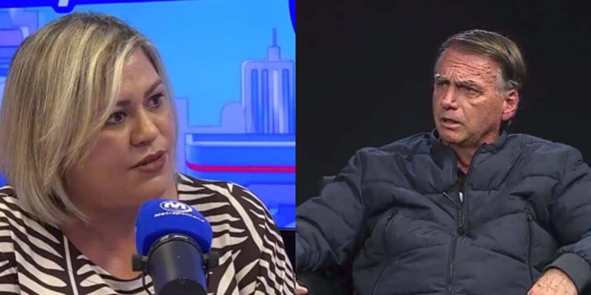 Lene Sensitiva prevê saúde de Jair Bolsonaro (Reprodução: Metropolitana / Poder 360 / Youtube)